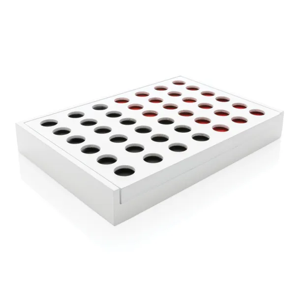  Connect four wooden game - XD Collection White 