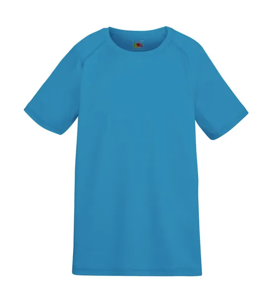  Dječja sportska kratka majica, 140 g/m² - Fruit of the Loom Azure Blue
