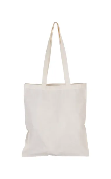 Longish 105 cotton shopping bag, 95 g/m² Natural