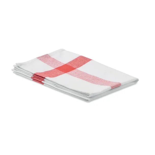 KITCH Recycled fabric kitchen towel Red