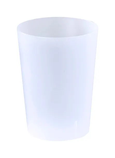 Nirmal drinking cup frosted white