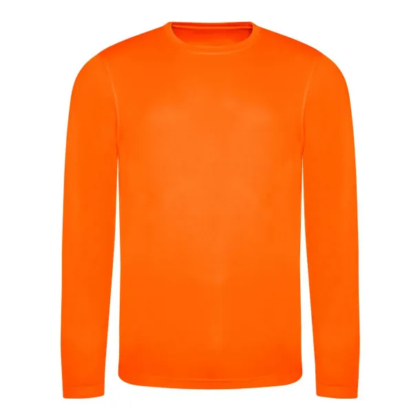  LONG SLEEVE COOL T - Just Cool Electric Orange