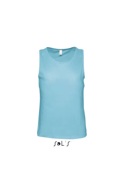 SOL'S JUSTIN muška majica bez rukava, 150 g/m2 - SOL'S Atoll Blue