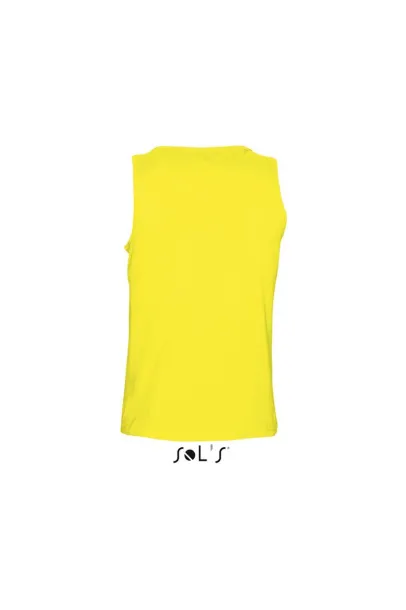 SOL'S JUSTIN muška majica bez rukava, 150 g/m2 - SOL'S Lemon