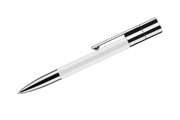 BRAINY kemijska olovka sa USB memorijskim stickom White
