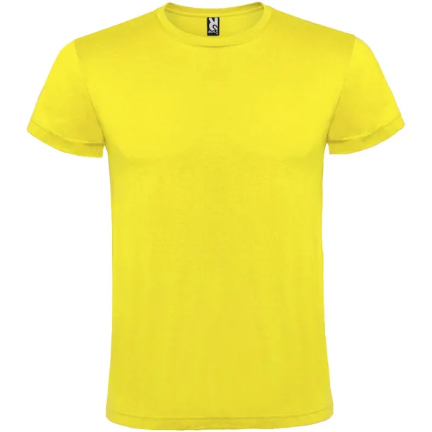 Atomic short sleeve unisex t-shirt - Roly Yellow