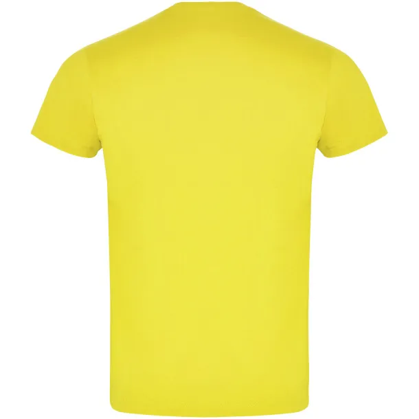 Atomic short sleeve unisex t-shirt - Roly Yellow