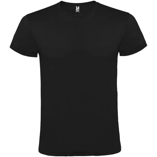 Atomic short sleeve unisex t-shirt - Roly Solid black