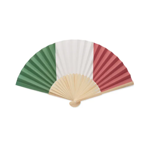 FUNFAN Manual fan flag design Green