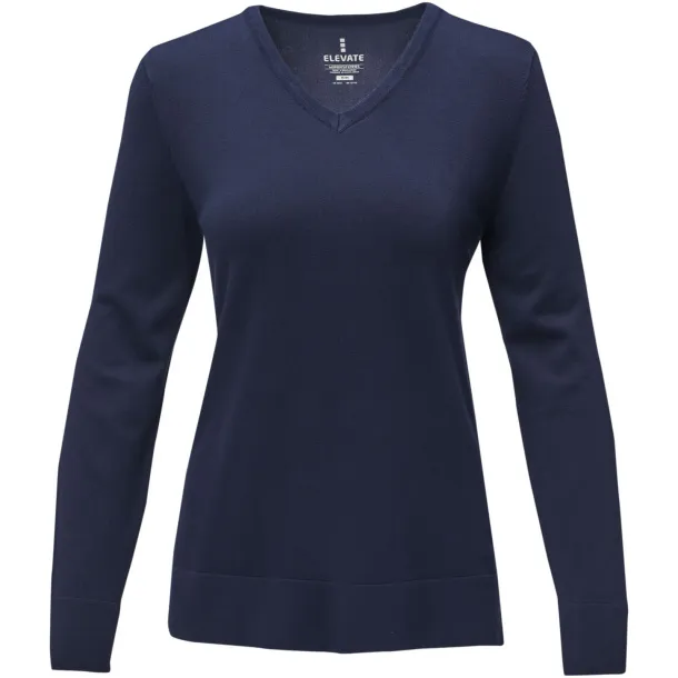 Stanton women's v-neck pullover - Elevate Life Navy Blue