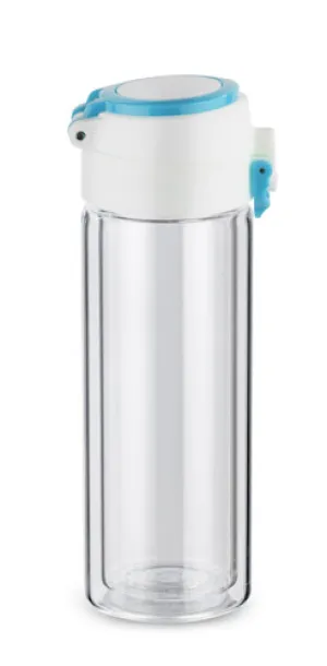 VAKO Glass bottle  260 ml Blue