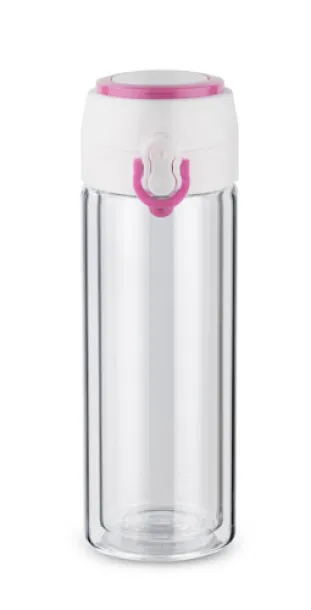 VAKO staklena boca, 260 ml Roza