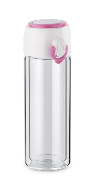 VAKO Glass bottle  260 ml Pink