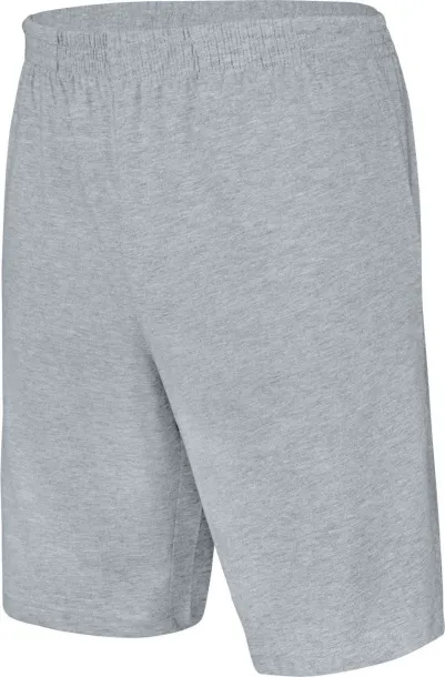  MEN'S JERSEY SPORTS SHORTS - Proact Oxford Grey