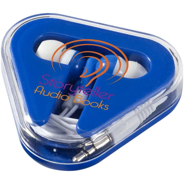 Rebel earbuds Royal blue White