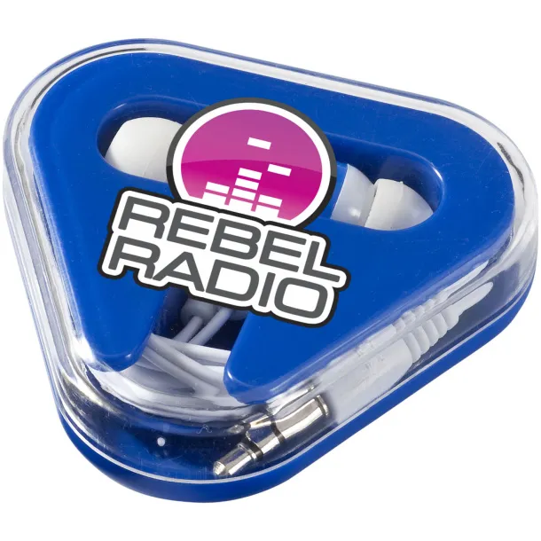 Rebel earbuds Royal blue White