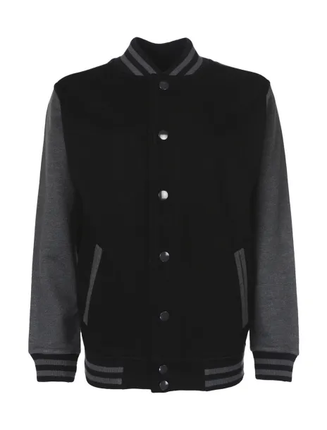  Junior Varsity Jacket - FDM Black Charcoal