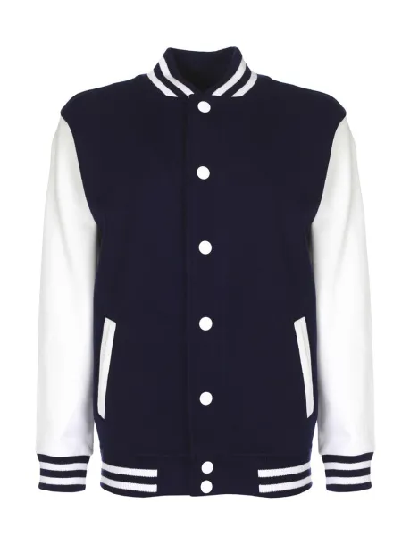  Junior Varsity Jacket - FDM Navy Bijela