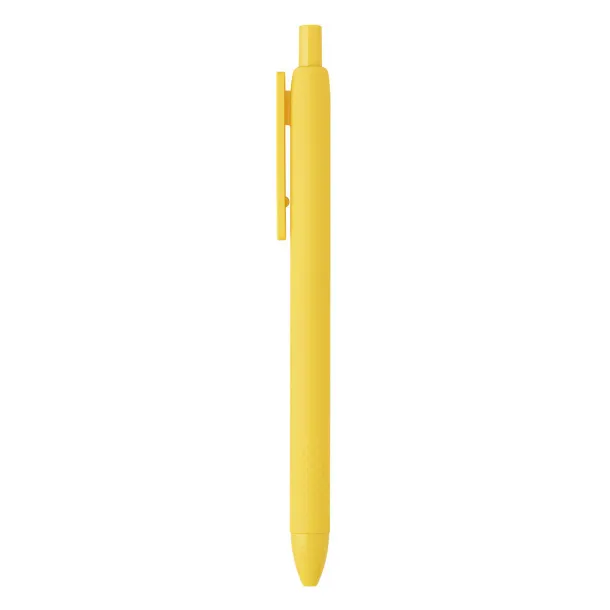 ZOLA SOFT Plastic ballpoint pen Yellow