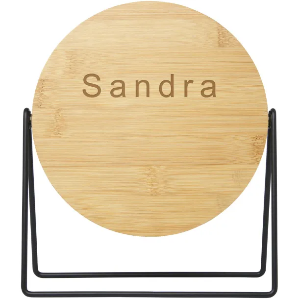 Hyrra bamboo standing mirror - Bullet Natural