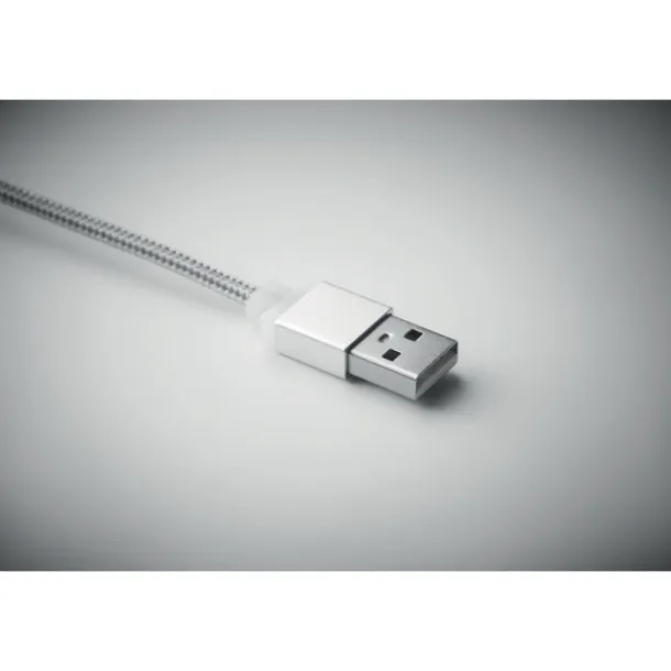 RIZO privjesak s USB type C kabelom Srebrna