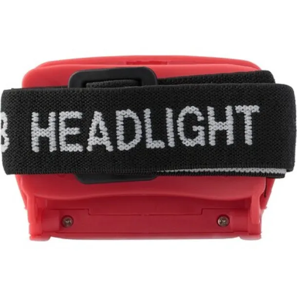  Head torch red