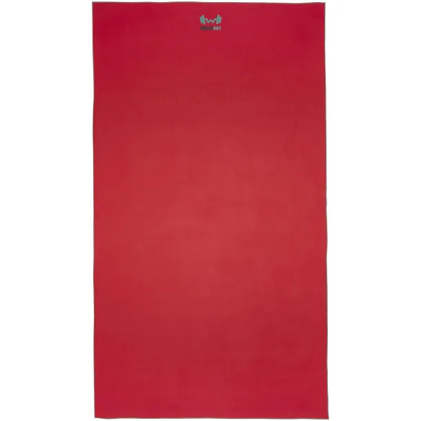 Pieter GRS ultra lagani i brzo sušeći ručnik 100x180 cm - 200 g/m² Crvena
