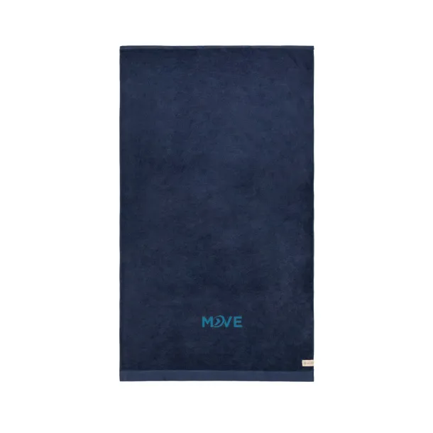  VINGA Birch 450 gsm towels 90x150 - Vinga blue, off white 