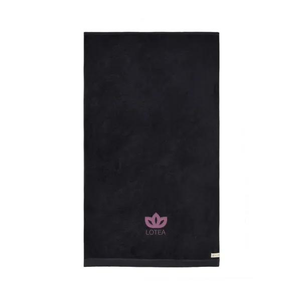  VINGA Birch 450 gsm towels 90x150 - Vinga Black 