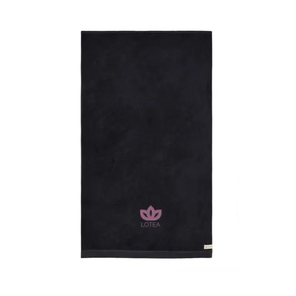  VINGA Birch 450 gsm towels 90x150 - Vinga Black 