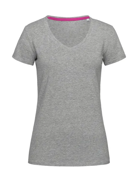  Claire V-neck - Stedman Grey Heather