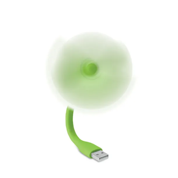 TATSUMAKI Portable USB fan Lime