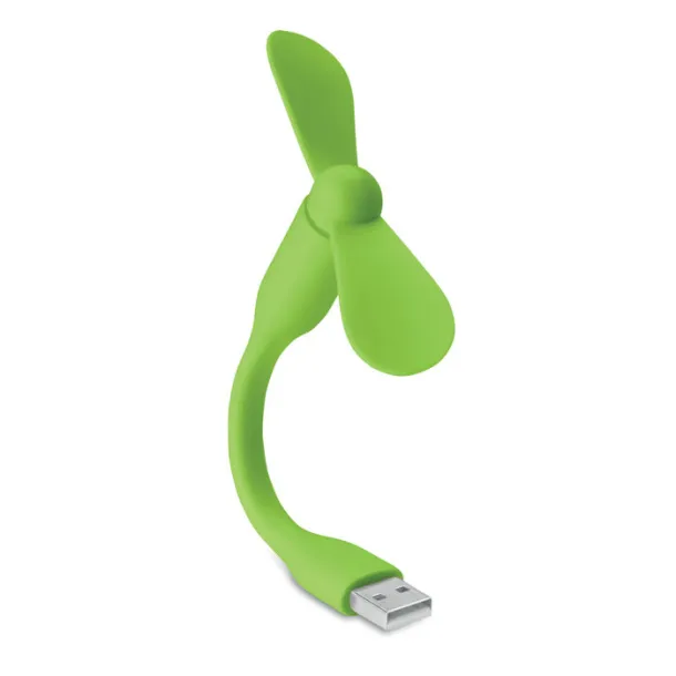 TATSUMAKI Portable USB fan Lime