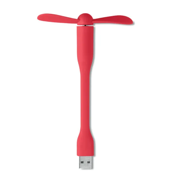 TATSUMAKI Portable USB fan Red