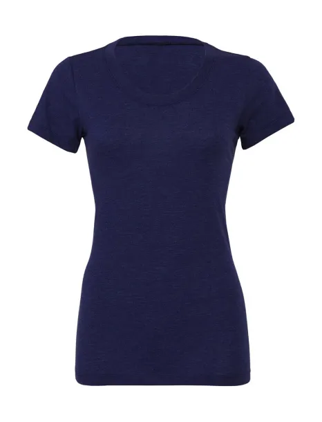  Triblend Crew Neck T-Shirt - Bella+Canvas Navy Triblend