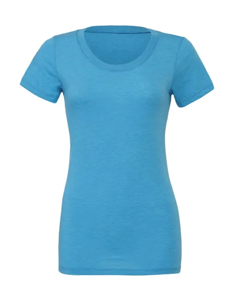  Triblend Crew Neck T-Shirt - Bella+Canvas Aqua Triblend