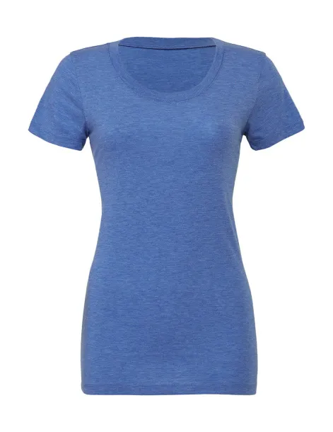  Triblend Crew Neck T-Shirt - Bella+Canvas Blue Triblend