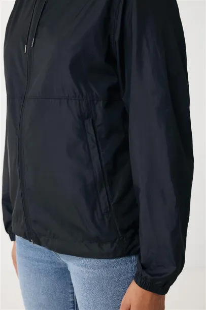  Iqoniq Logan recycled polyester lightweight jacket - iqoniq Black 