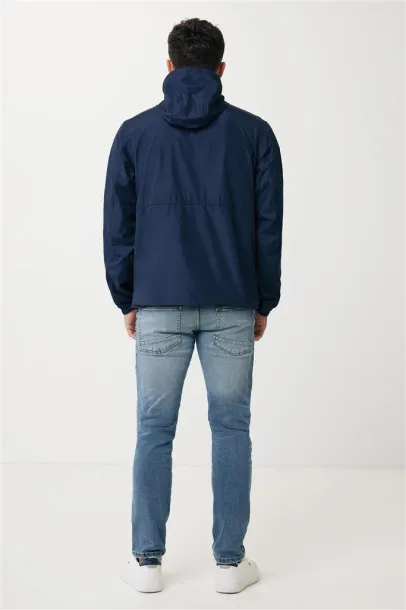  Iqoniq Logan recycled polyester lightweight jacket - iqoniq navy