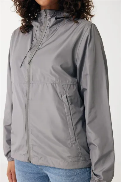  Iqoniq Logan recycled polyester lightweight jacket - iqoniq silver grey