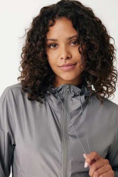  Iqoniq Logan recycled polyester lightweight jacket - iqoniq silver grey