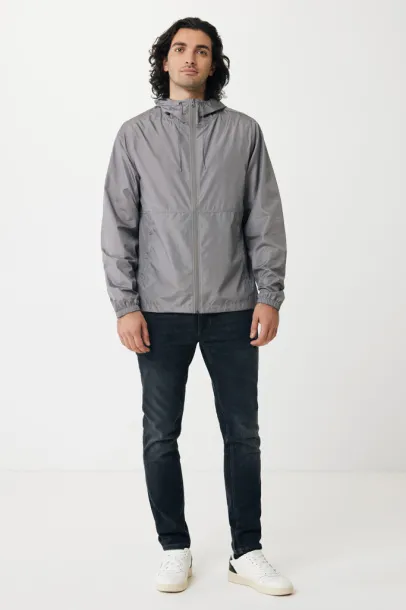  Iqoniq Logan recycled polyester lightweight jacket - iqoniq silver grey