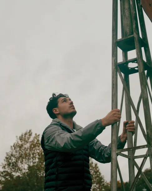  Iqoniq Logan recycled polyester lightweight jacket - iqoniq silver grey