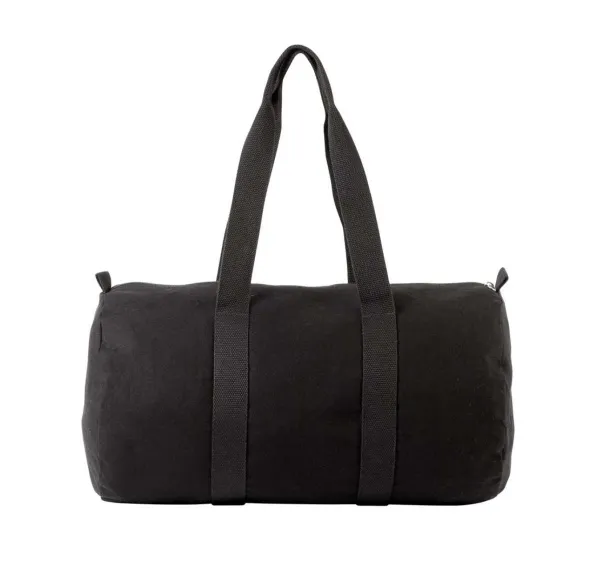  COTTON CANVAS HOLD-ALL BAG - Kimood Black Black