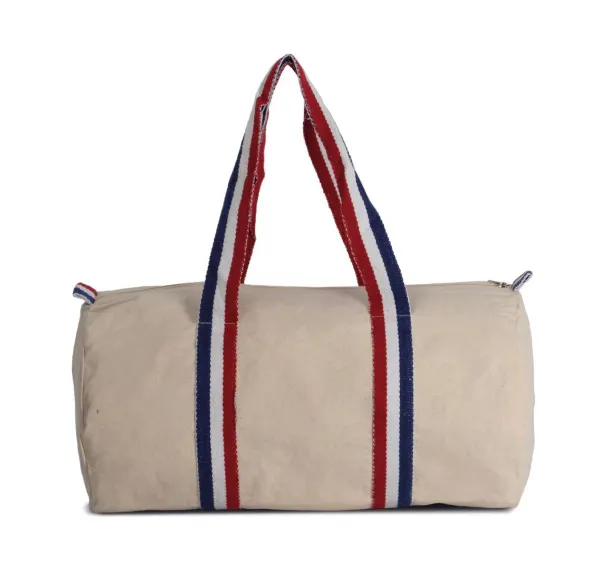  COTTON CANVAS HOLD-ALL BAG - Kimood Natural Blue