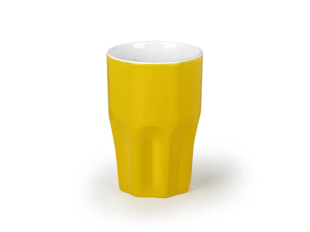 MILKY keramička šalica, 350 ml Žuta