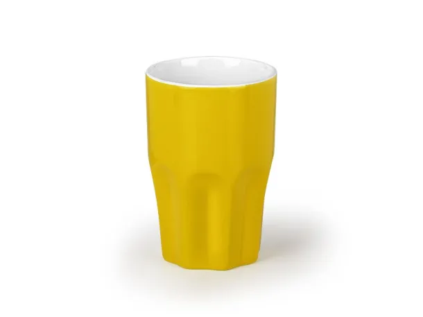 MILKY keramička šalica, 350 ml Žuta