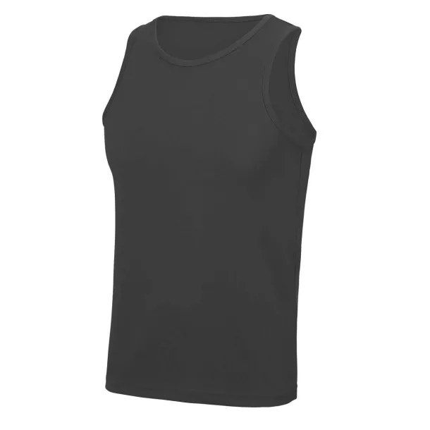  Muška majica bez rukava, 140 g/m2 - Just Cool Ugljen