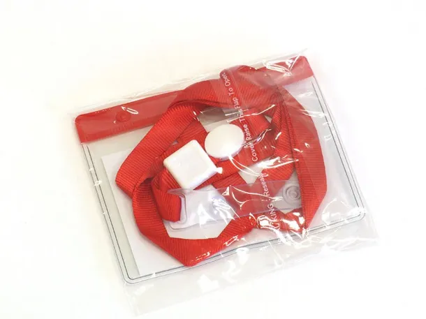 IDENTICO ID card holder Red