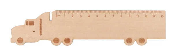 Looney wooden ruler Natural